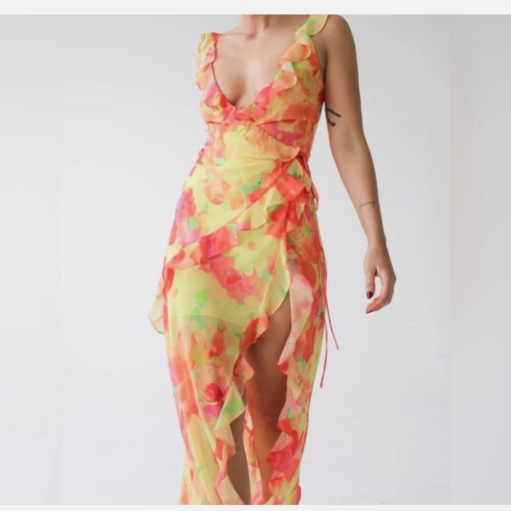 Rumored Just Like Heaven Bohemia Maxi Dress